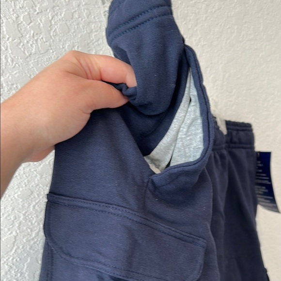 Champion Blue Cargo Shorts with Elastic Waistband - Picture 5 of 7